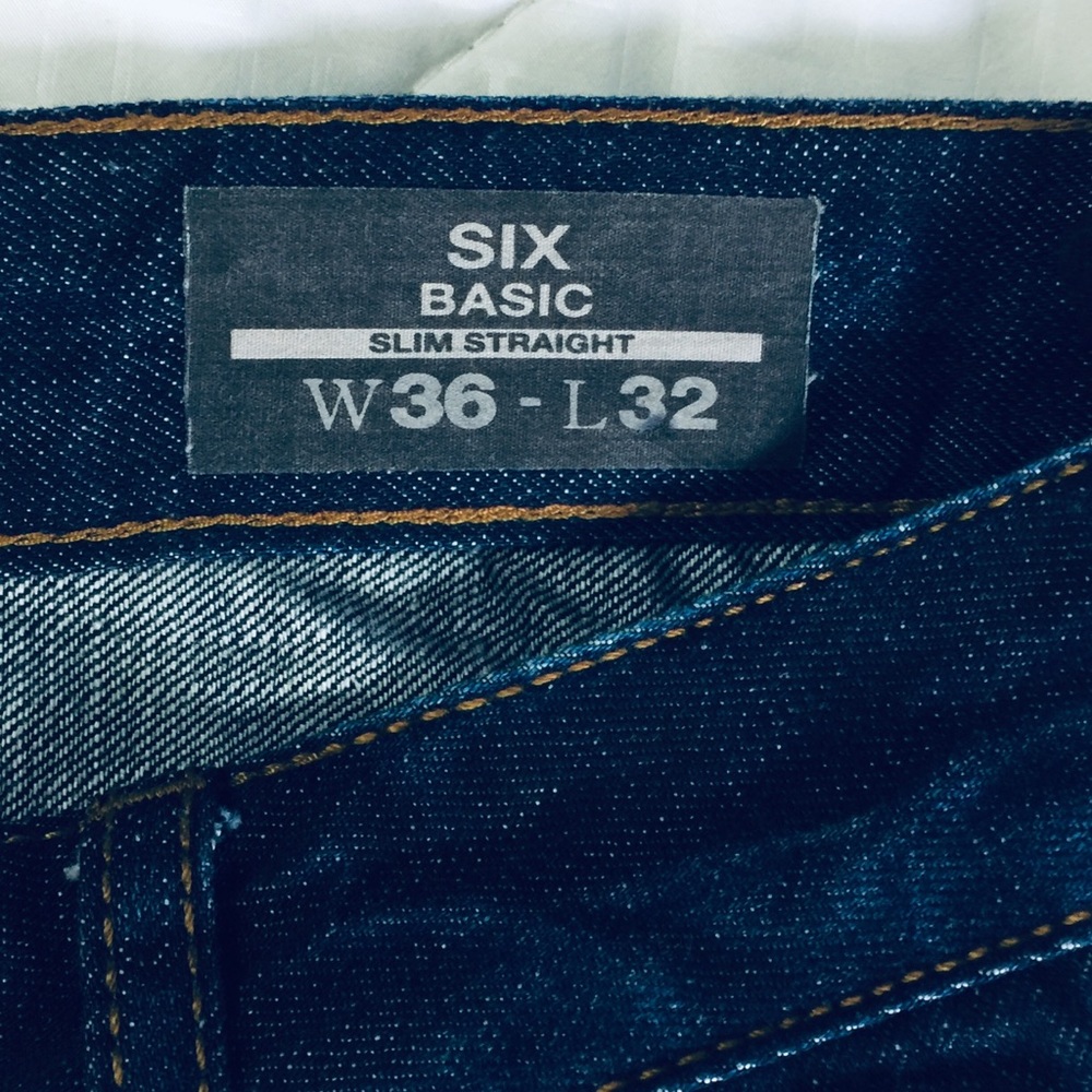 Buffalo David Bitton Six Basic Slim Straight Blue - image 4